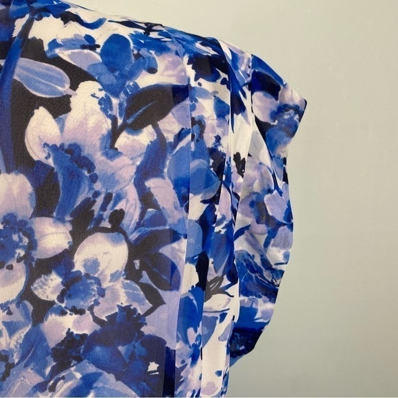 High-Low Faux-Wrap Dress | Sz 14 - Picture 11 of 11